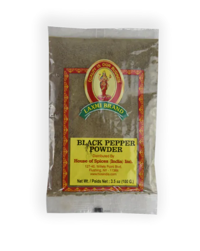 LAXMI Black Pepper Powder 3.5 OZ